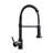 Topcraft Single-Handle Single-Hole Pull-Down Kitchen Faucet-69763891