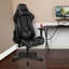Fauteuil de jeu et de course pivotant en simili cuir pour salle de bain-1207423309