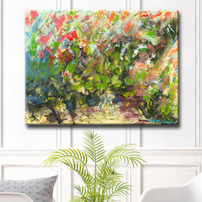 «My Garden» par Dana McMillan - reproduction sur toile tendue