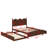 Queen Size Platform Bed With Trundle