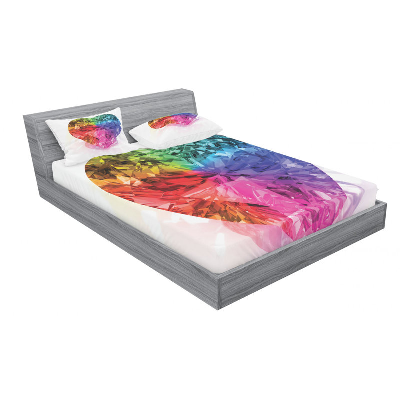 Microfiber Sheet Set, Queen Sheet Set with Fitted Sheet