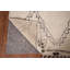 Tapis marocain en laine ivoire All-Over Trellis 8 x 11