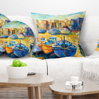 Coussin Wharf and Boats - Landscape Printed