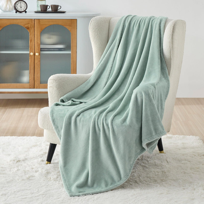 Couvre-lit pour lit - Couvertures douillettes douillettes en polaire, jeté en flanelle chaude et légère pour toutes les saisons