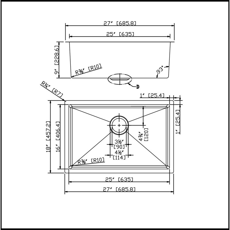 Spacious And Durable Undermount Kitchen Sink With Practical Accessories