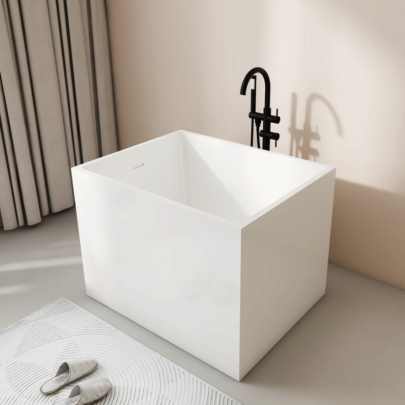 Baignoire autoportante en acrylique avec siège HIGEINE
