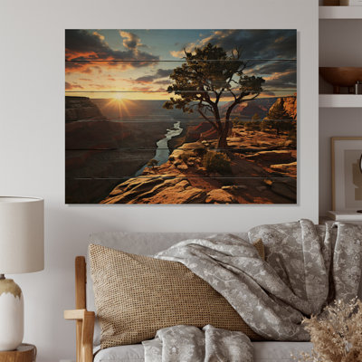 Canyon Canyon I sur bois
