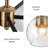 5-Light Dimmable Modern Shaded Chandelier