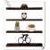 Wimer 4 Piece Solid Wood Floating Shelf
