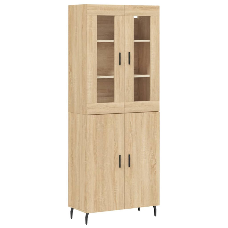 Michaelynn Display Cabinet, Sonoma Oak