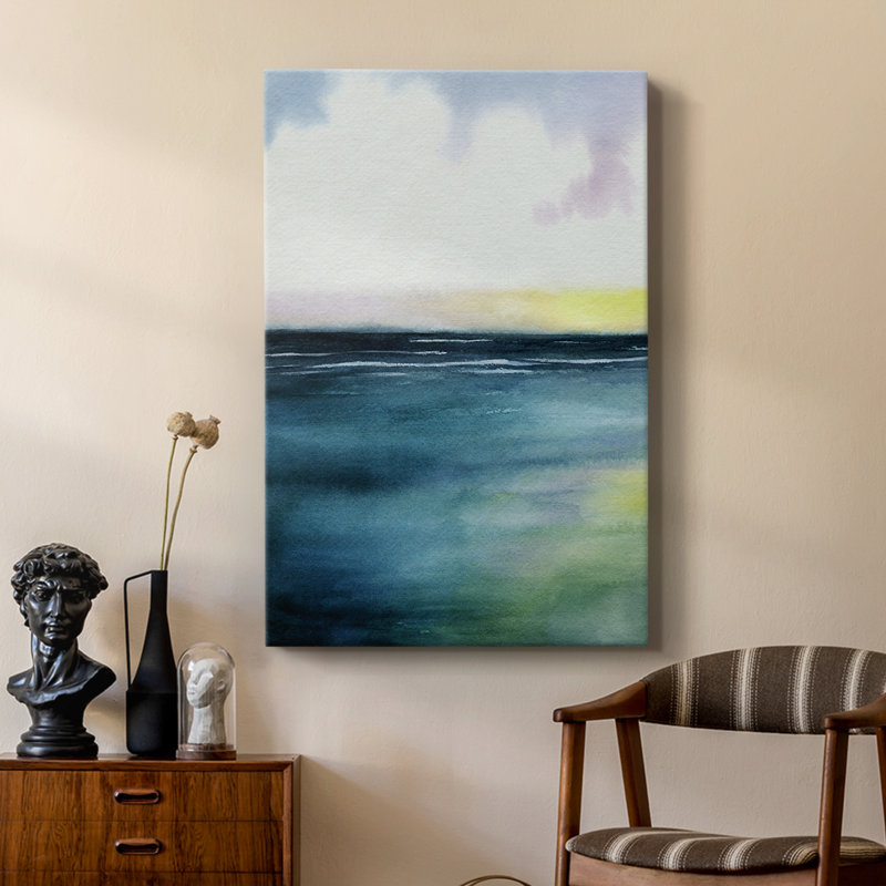 Sherbet Sunset Diptych I - galerie tendue sur mesure Cavas