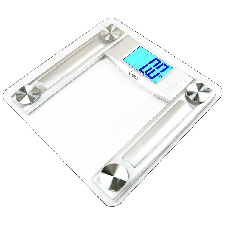 Digital Glass Scale with Anti-slip Tread & Backlight