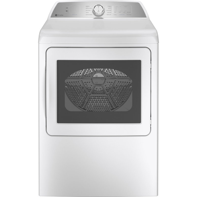 7,4 pieds cubes Sécheuse électrique Ft Smart avec capteur Dry en blanc