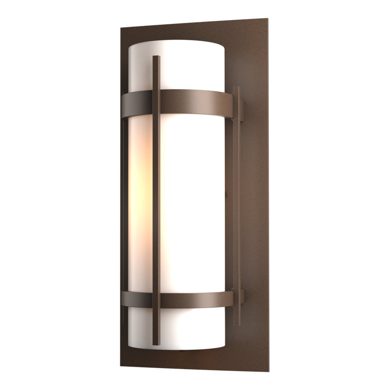 Banded Outdoor Flush Mount, Coastal Bronze, 25.9" H x 9.9" W x 8.1" D