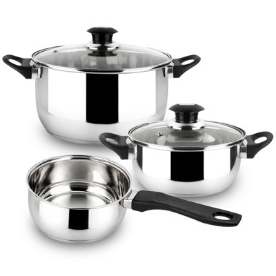 Magefesa Family 5-Piece Stainless Steel Cookware Set