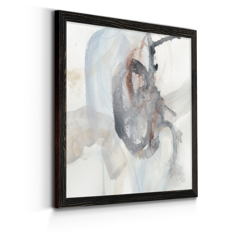 Supposition IV, reproduction d’art sur toile encadrée, H 27,5 po x l 27,5 po x P 1,5 po, Cadre noir