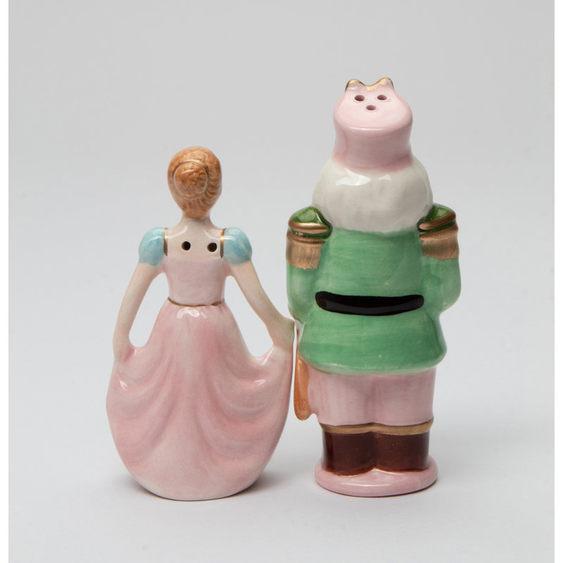 Pastel Nutcracker And Dancer Salt And Pepper