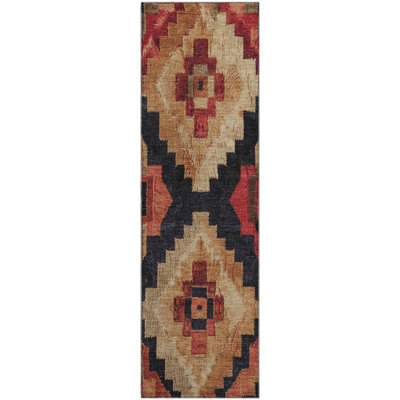 Premium Machine Washable Jakiyra AMF1894 Aztec Rug