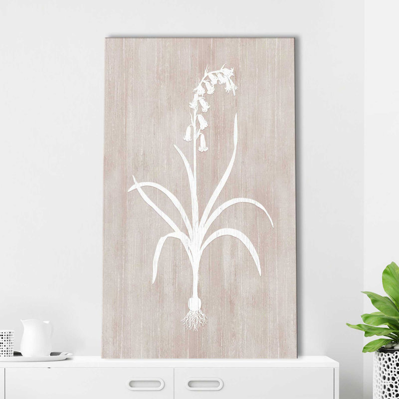 Botany Beauty I - Peinture, L 18 po x H 30 po, Toile tendue