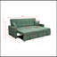 Canapé-lit rembourré surdimensionné de 83 po avec canapé-lit escamotable de 83 po et dossier réglable, canapé convertible 3 places et canapé-lit convertible pour la maison-566976729