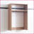 Closet Systems, Devi Modular Wall-Mounted Wood Closet with Oak Finish | Oak | Wood-1730950969