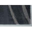 Tapis noir à motif abstrait Ramer-24782193