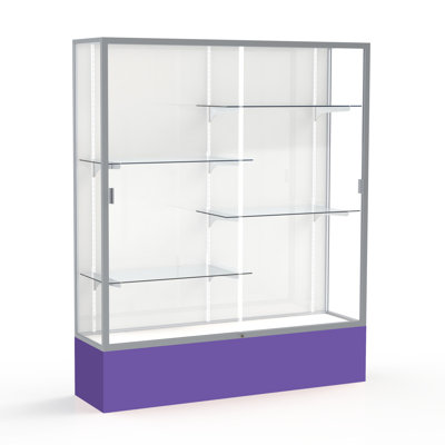  Spirit Series 72'' H x 60'' W Aluminum Display Cases