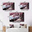 Japon Art Cherry Blossom Pink Path On Canvas Print-157170740-157170720