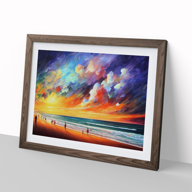 Golden Beach Vol.1 - Framed Print