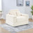Corduroy Accent Chairs With Pillows And Soft Seat Cushion-134040319