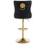 Tabouret de comptoir pivotant à hauteur réglable avec structure en métal-108939430-108939428