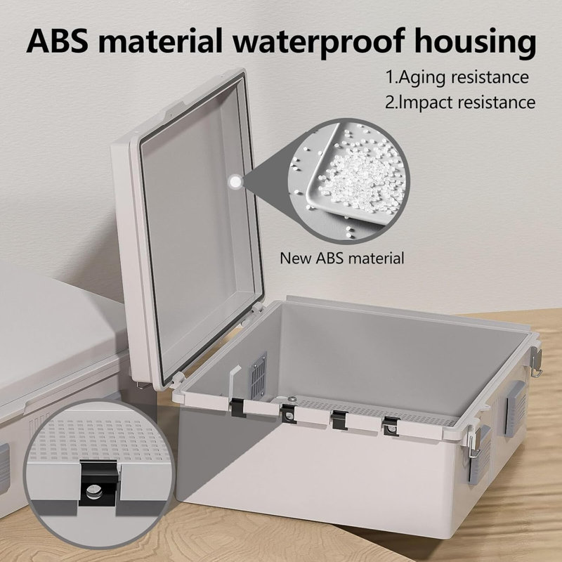 Electrical Junction Box, Ventilated Design, Cable Grommets