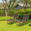 Aleshka Outdoor Acacia Wood Chaise Lounge