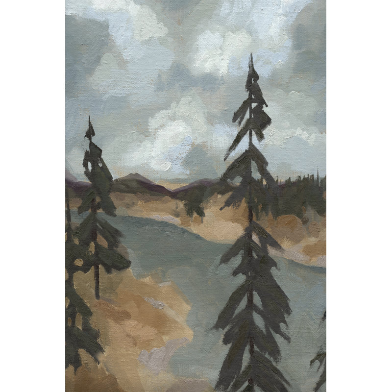 " Yellowstone River II " by Jacob Green Painting Print, 36" H x 24" W