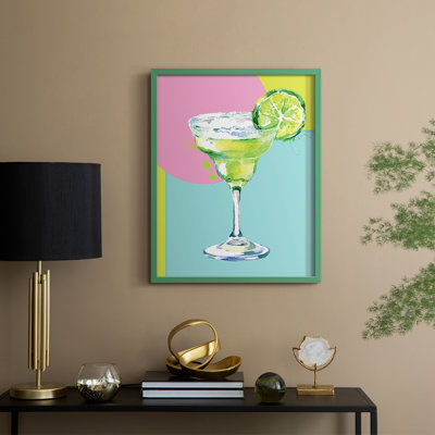 Margarita Framed Print - Solid Wood