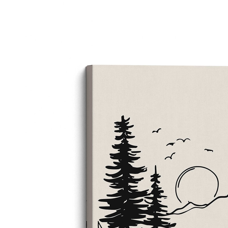 «Whispers of Pines», ensemble de 2 impressions, Toile tendue, 30 po x 20 po