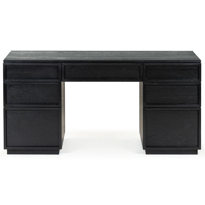 Hudson Executive Desk, Black