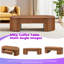 Table basse ovale en MDF avec tiroir-1617784200