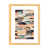 Toile avec cadre en bois beige n'est pas disponible