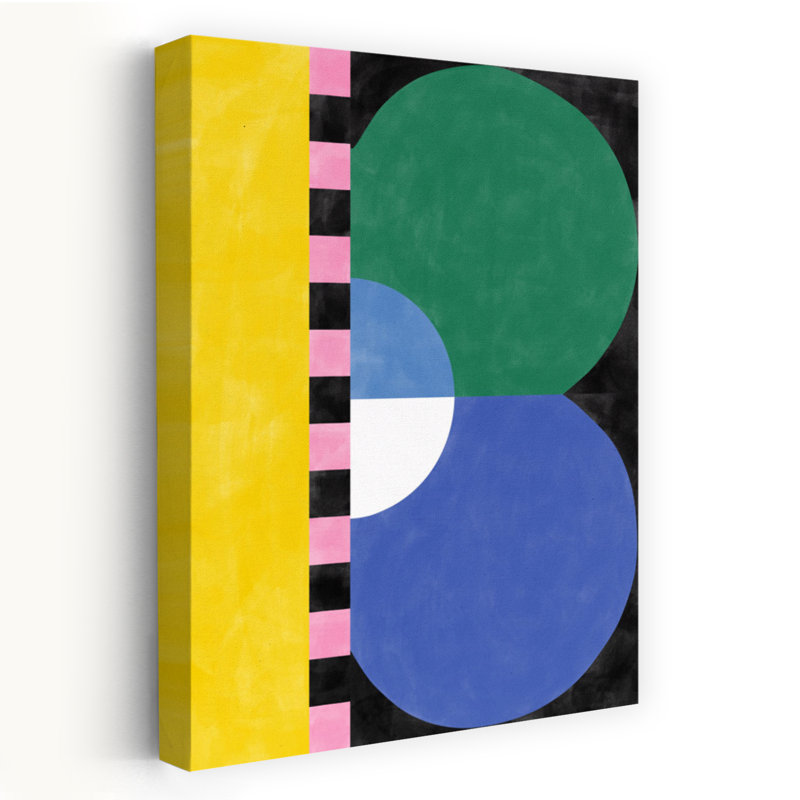 Art contemporain, art abstrait abstrait et coloré, H 48 po x l 32 po
