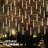 20 PCS Solar Christmas Meteor Lights
