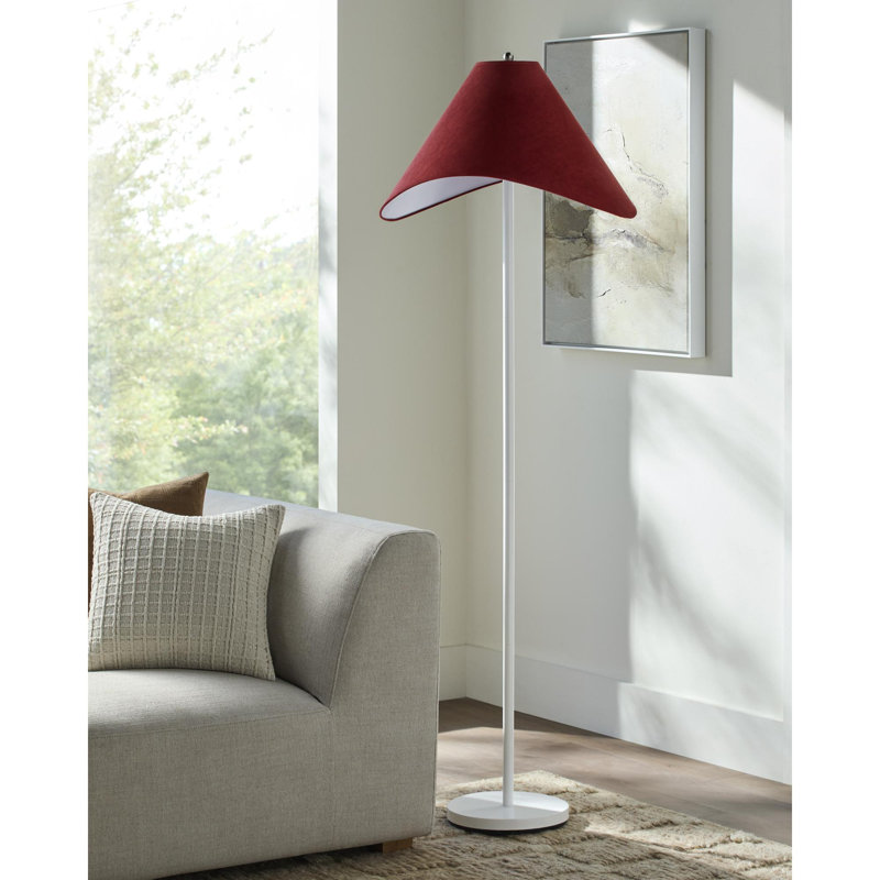 Alsop Floor Lamp, Burnt Orange