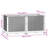 Planter Raised Flower Bed with Rattan Look Plant Box Polypropylene-1259095357-1259095300-1226076392