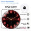 Horloge murale 12 po