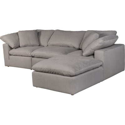Tila 4 - Piece Performance Fabric Modular Sectional