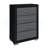 Vertical Chest With Striped Panels & Minimalist Handles-1810132568
