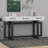 Elegant Console Table With Three Drawers