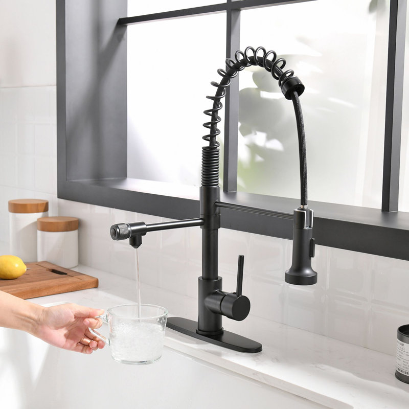 Clihome Pull Down Kitchen Faucet