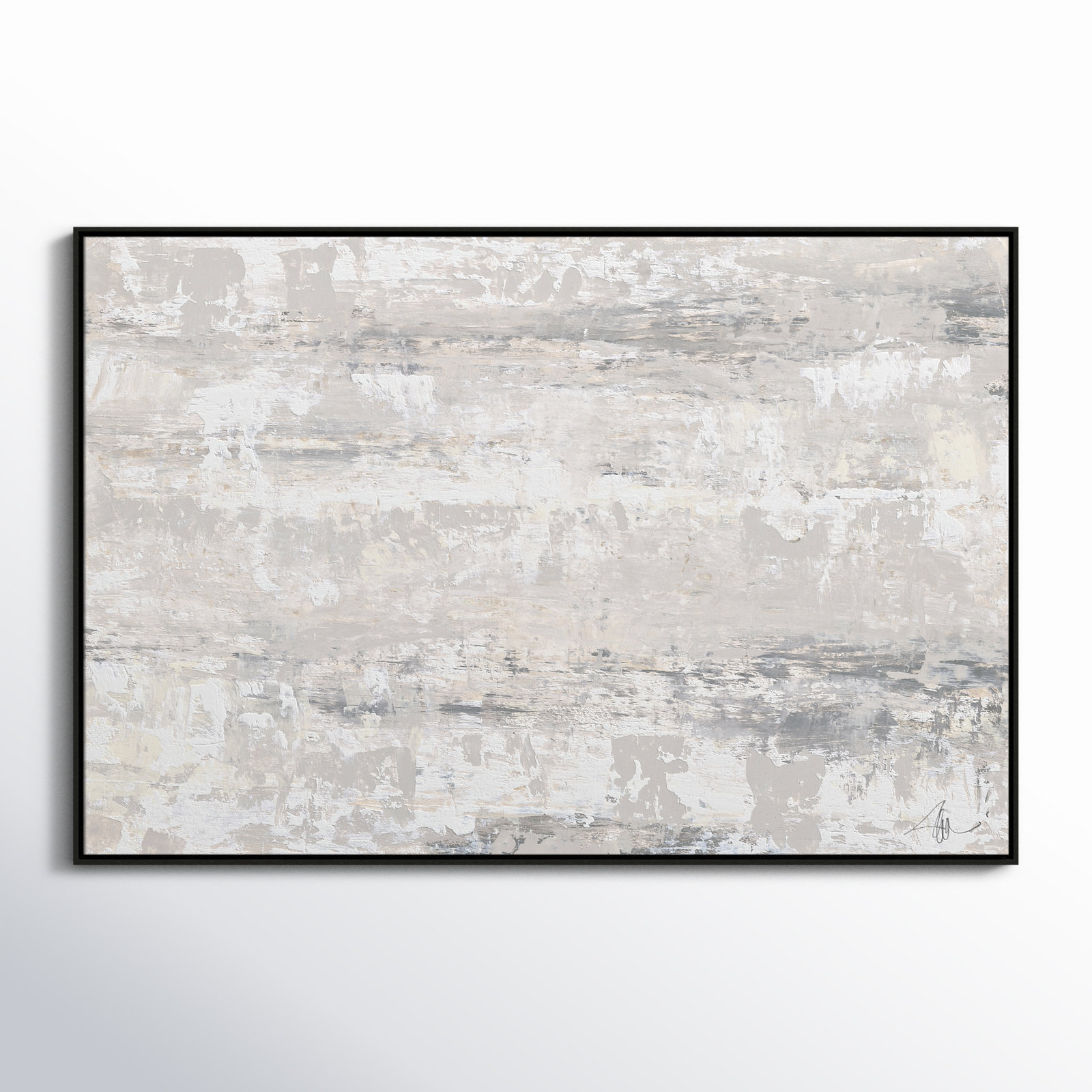 Desert Winds by Filippo Ioco - Print, Espresso Framed Canvas, 41.5" H x 61.5" W x 2" D