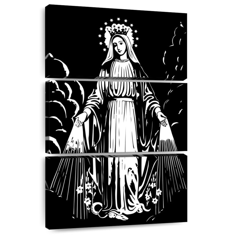 Adella, la Bienheureuse Mère Marie, H 32 po x l 20 po